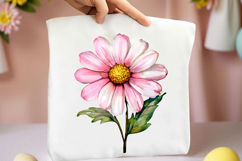 Spring Flower Line Art Clipart Product Image 2