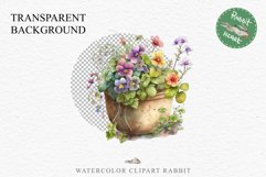 Spring Flower Pot Floral Wreath Clipart PNG Scrapbooking Art Nursery Watercolor Transparent wedding invitation shirt designs sublimation printable digital bloom watercolor floral wreath, flowers pot clipart, sublimation nursery, spring, wedding invitation