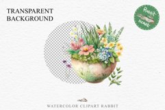 Spring Flower Pot Floral Wreath Clipart PNG Scrapbooking Art Nursery Watercolor Transparent wedding invitation shirt designs sublimation printable digital bloom watercolor floral wreath, flowers pot clipart, sublimation nursery, spring, wedding invitation