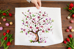 Spring Flowering Trees Clipart Product Image 2