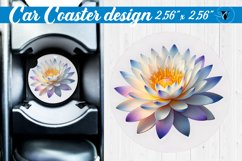 Car Coaster | Flowers Car coaster Product Image 1