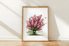 Spring Flowers Clipart Sublimation Product Image 3