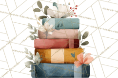 Spring Flower Clipart, Watercolor Bouquet Clipart PNG Product Image 5