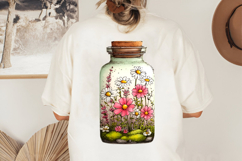 Spring Flowers Jar Clipart Product Image 2