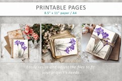 Vintage floral printable sheets Product Image 6