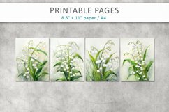 Spring flowers junk journal pages Product Image 2