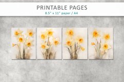 floral junk journal paper Product Image 2