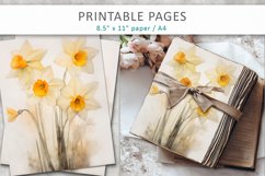 floral junk journal paper Product Image 5