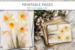 floral junk journal paper Product Image 1