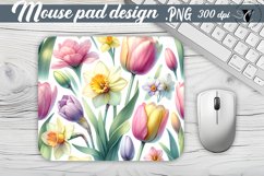 Mouse Pad | Spring flowers Product Image 1