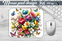Mouse Pad | Spring flowers Product Image 1
