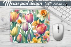 Mouse Pad | Spring flowers Product Image 1