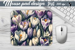 Mouse Pad | Spring flowers Product Image 1
