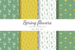 Spring flowers seamless pattern|digital paper Product Image 6
