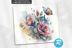 Watercolor Florals,flower sumblition,Spring Floral,Tumbler Wraps,20 oz Sublimation,Tumbler Design,Floral Tumbler,PNG Wrap,Seamless Tumbler,PNG Template,20 oz skinny tumbler,Spring tumbler,floaral tumbler,spring tumbler png,flower tumbler,
