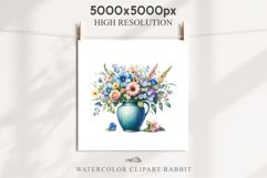 Spring Flowers Vase Daisies Pansies Lilies Snapdragon Roses PNG Scrapbooking Art Watercolor Transparent wedding invitation shirt designs romantic digital bloom  watercolor floral Snapdragon, flowers Lilies, white pink peonies, spring Daisies, wedding invi