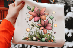 Spring Flowers Whimsical Clipart Product Image 2