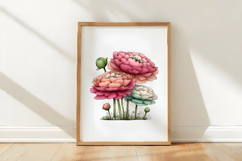 Spring Flowers Whimsical Clipart Product Image 3