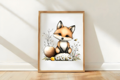 Spring Forest Animals Clipart Product Image 3