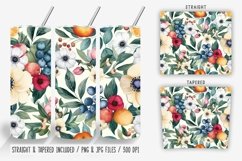 Spring Fruits Botanical Tumbler Wrap