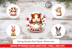 Spring Garden Pets Easter Wind Spinner Product Image 1