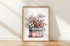 Whimsical Spring Gingham Clipart Product Image 2