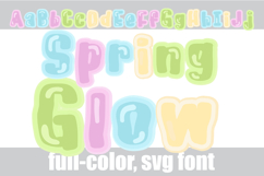 Spring Glow Color Font Product Image 1