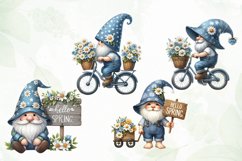 Spring Gnome Sublimation Clipart Product Image 2