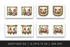 Spring Gnome mug wrap printable sublimation design Product Image 2