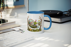 Spring Gnome mug wrap printable sublimation design Product Image 5