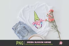 Spring Gnomes Png Sublimation, Spring Illustrations, Easter Spring Sublimation, Whimsical Gnome PNG