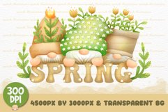 Spring Gnomes Sublimation Clipart 01 Product Image 2