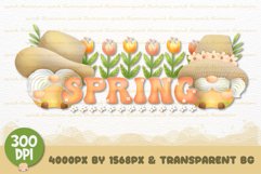 Spring Gnomes Sublimation Clipart 02 Product Image 2