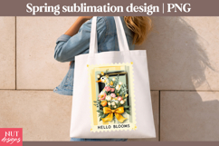 Hello Blooms Spring Goose sublimation Spring sublimation Product Image 3