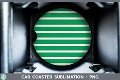 GorgeousSpring Green Car Coaster design.