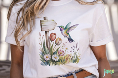 Spring Hummingbird Clipart Product Image 2