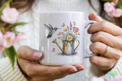 Spring Hummingbird Clipart Product Image 3