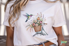 Spring Hummingbird Clipart Product Image 2