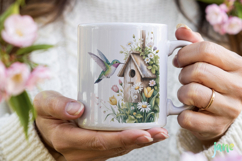 Spring Hummingbird Clipart Product Image 3