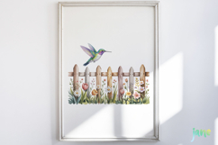 Spring Hummingbird Clipart Product Image 5