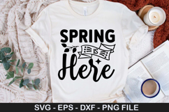 Spring Quotes SVG Bundle - Spring T-Shirt Design Product Image 5
