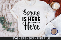 Spring Quotes SVG Design - Spring T-Shirt Design Product Image 2