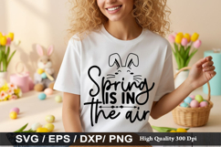 Spring is in the air - Easter SVG Design Product Image 1