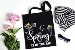 Spring Is In The Air SVG | Daisy Flowers SVG | Spring Print Product Image 6