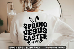 Spring Jesus Easter - Easter SVG Design Product Image 1
