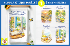 Italian Summer Kitchen Towel Designs Amalfi Coast Lemon Product Image 1