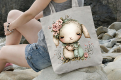 Spring Lamb Easter Dream Clipart Product Image 3