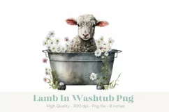 Spring Lamb Sublimation Png Sheep Png Farm Western Png