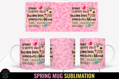 SPRING MUG WRAP SUBLIMATION I SPRING MUG WRAPS PNG