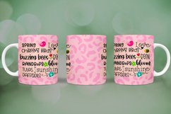 SPRING MUG WRAP SUBLIMATION I SPRING MUG WRAPS PNG